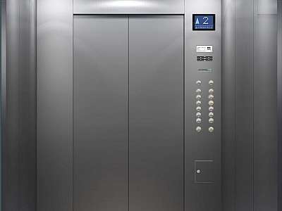 Modernização de elevador em cabine