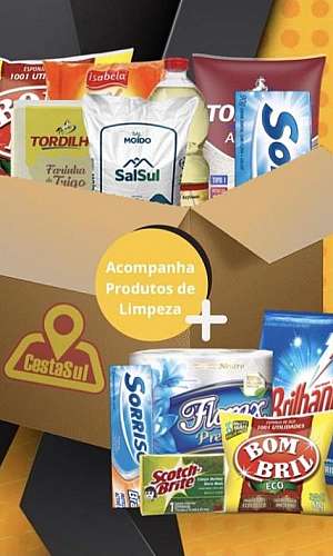 Cesta de limpeza e higiene Cesta de limpeza e higiene