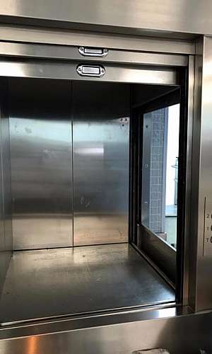 Elevador de carga para restaurante Elevador de carga para restaurante