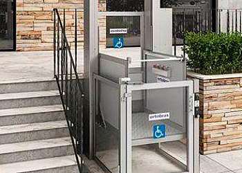 Elevador externo para cadeirante Elevador externo para cadeirante