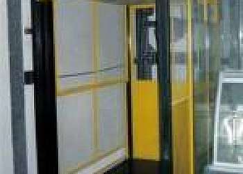 Elevador externo para obra Elevador externo para obra