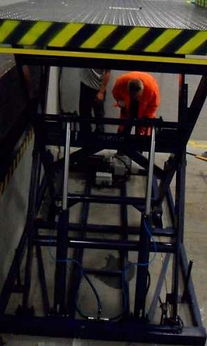 Elevador hidráulico pantográfico Elevador hidráulico pantográfico