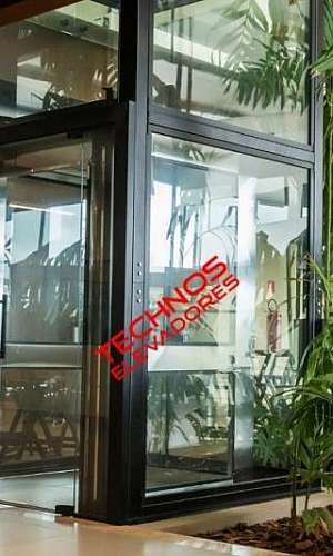 Elevador residencial panorâmico Elevador residencial panorâmico