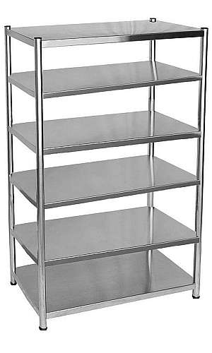 Estante de inox para clínica veterinária Estante de inox para clínica veterinária