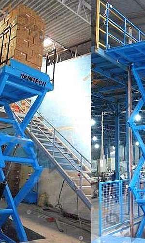 Mesa elevatória pantográfica Mesa elevatória pantográfica