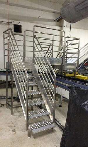 Plataforma inox Plataforma inox