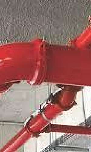 Prumada de colunas Prumada de colunas