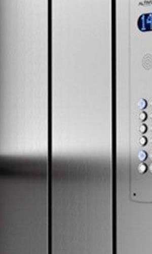 Revestimento de elevadores em inox Revestimento de elevadores em inox